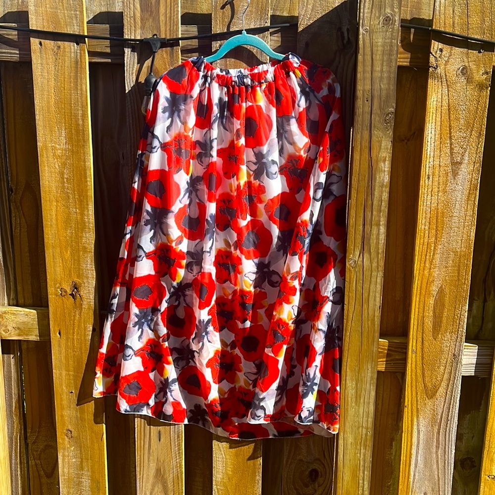 Handmade long skirt.
